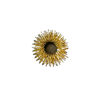 acupressure ring in gold