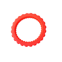 brick bracelet in red