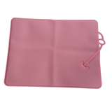 Silicone placemat in pink