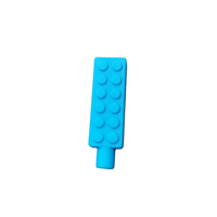 brick pencil topper in blue