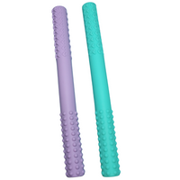Munching Chew Tubes in purple and green
