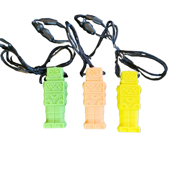 Robot Chewable Tool Necklace