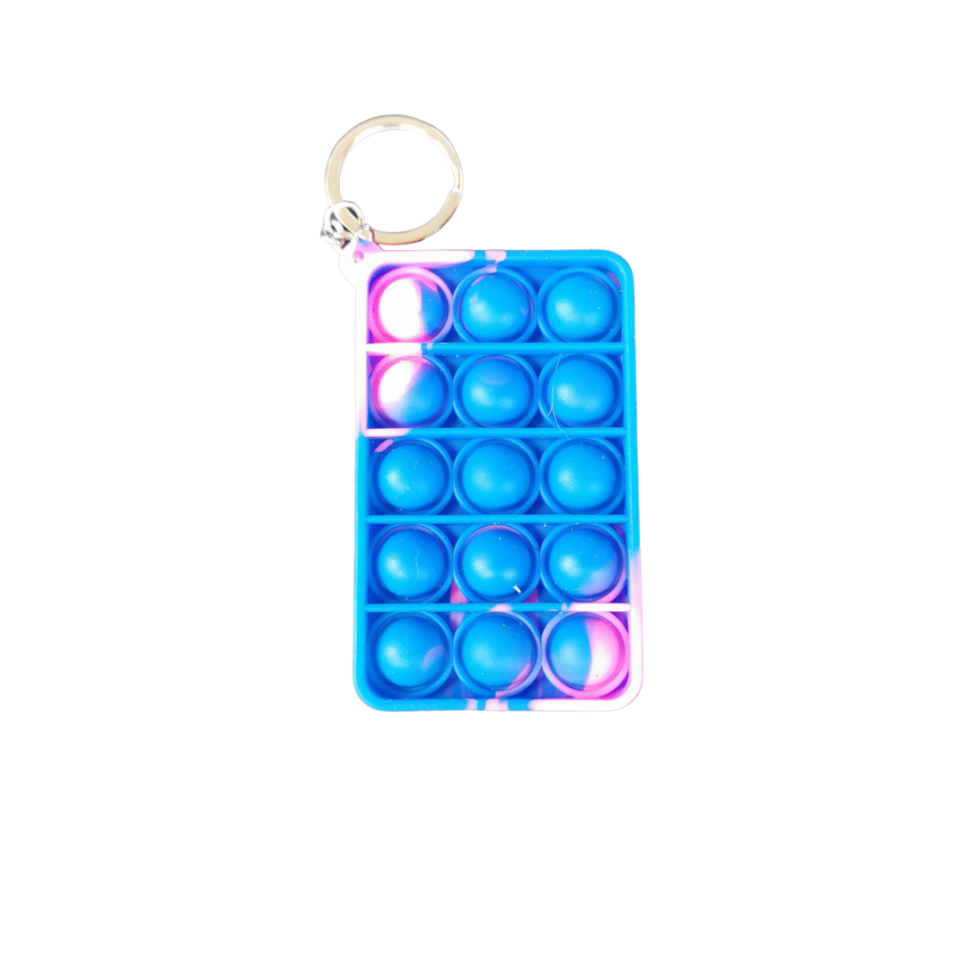 Rectangle Keychain Bubble Poppers