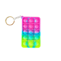 Rectangle Keychain Bubble Poppers