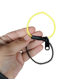 Zipper Bracelet in yellow and black